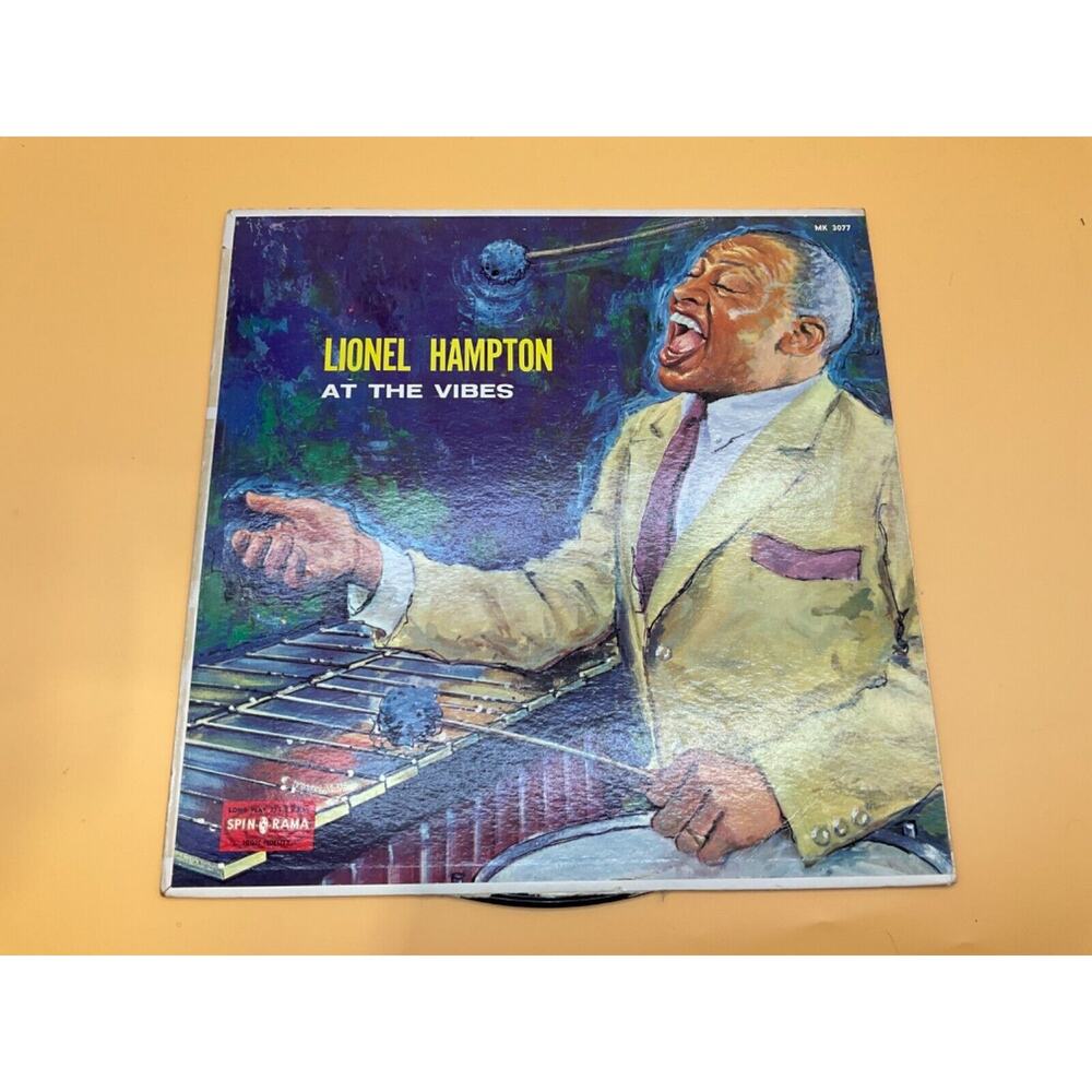 Vintage 1962 Lionel Hampton "At the Vibes"‎ Vinyl LP Jazz Album